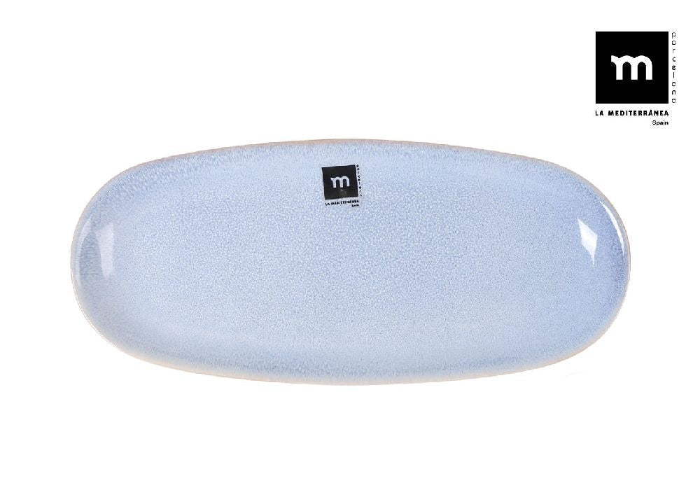 Плато овал LA MEDITERRANEA Macarella Blue, Порцелан