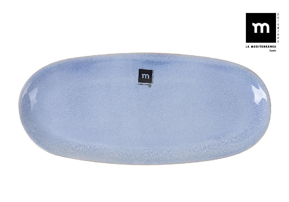 Плато овал LA MEDITERRANEA Macarella Blue, Порцелан