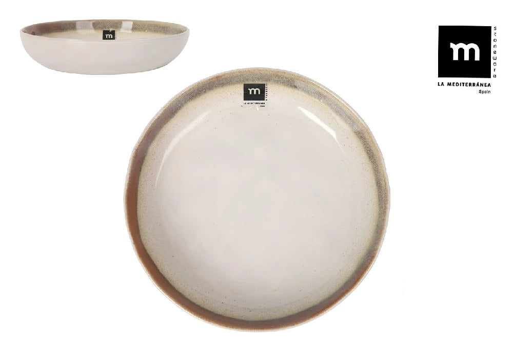 Дълбока купа LA MEDITERRANEA Fustam, 21x4 см, порцелан