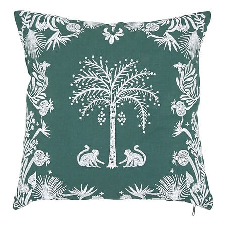 Декоративна възглавница atmosphera Palm Resort, Бродерия, 45×45 cm