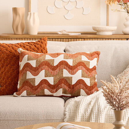 Декоративна възглавница atmosphera Jacquard Chenille, 38x58 cm