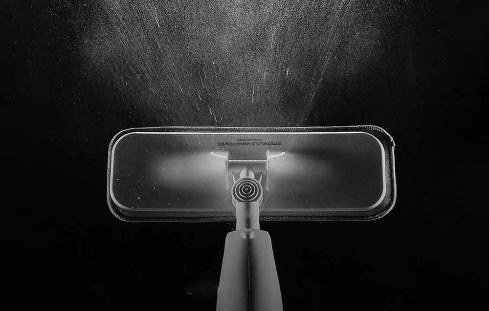 Моп Deerma TB500, 350 мл, 0.75 кг, Бързо изсушаване, Въртяща се четка 360°, Бял