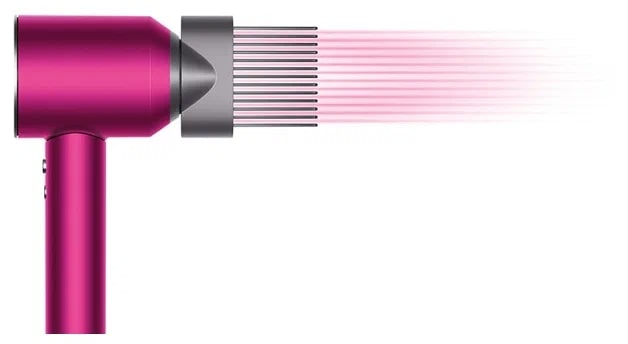 Сешоар Dyson Supersonic HD07 Iron/Fuchsia Edition, 1600W, Сив/Розов