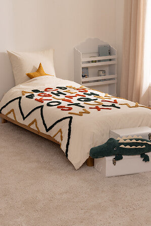 Детско двулицево спално бельо atmosphera Oasis, 140x200 cm, Памук