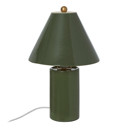 Настолна лампа atmosphera Jolina, Метал, 57.5 cm, Зелена