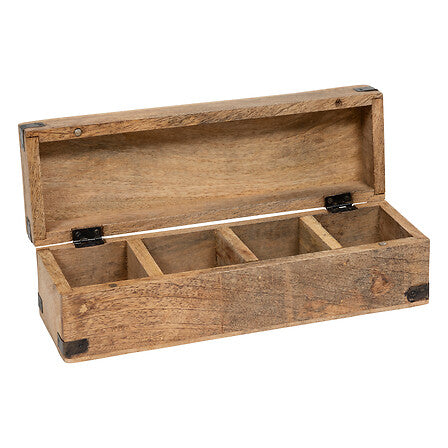 Кутия за съхранение на чай atmosphera Naim, 32cm, Манго