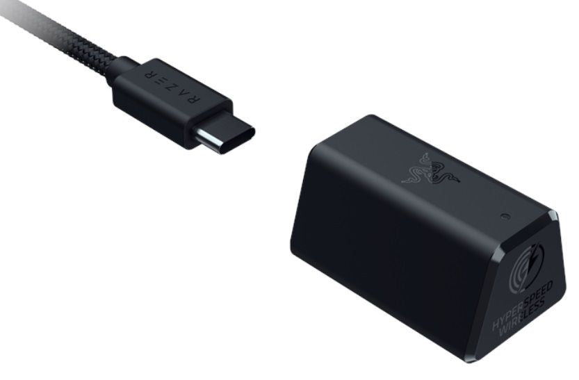 Геймърски слушалки Razer Черенshark V2 HyperSpeed, Безжични, Черен