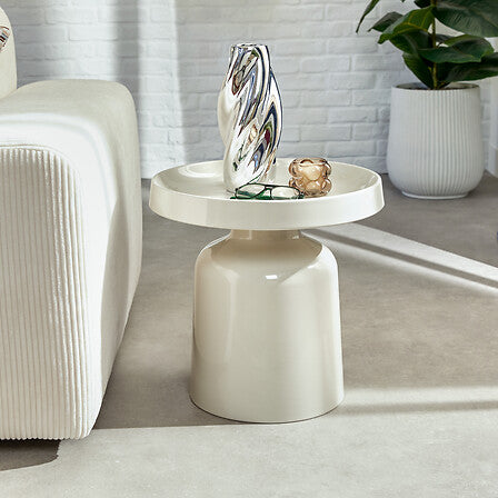 Помощна маса atmosphera Abadi, Метал, Ø43 см