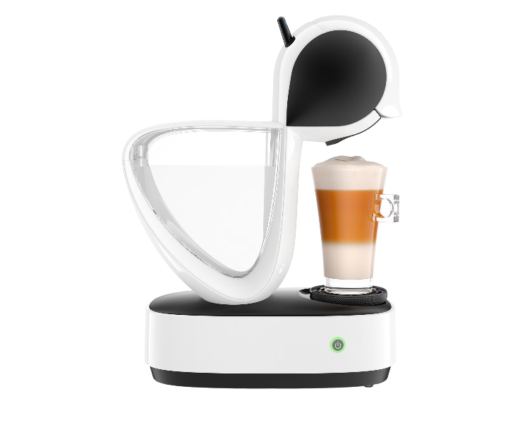 Кафемашина Krups Infinissima KP170131, 1500 W, 15 бара, Функция eco, Резервоар 1.2 л, Бял