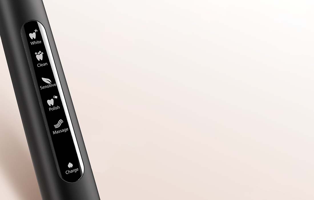 Комплект ултразвукова четка и зъбен душ FairyWill FW-507+FW-5020E, Черен