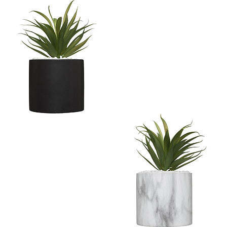 Изкуствено растение atmosphera, 17,5cm, Каменна саксия, 2 вида