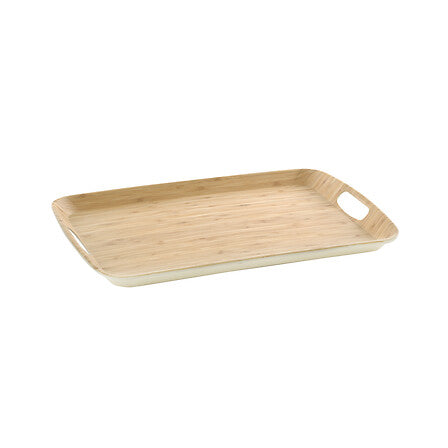 Поднос 5five Бамбук, 38x26 cm, Бежов