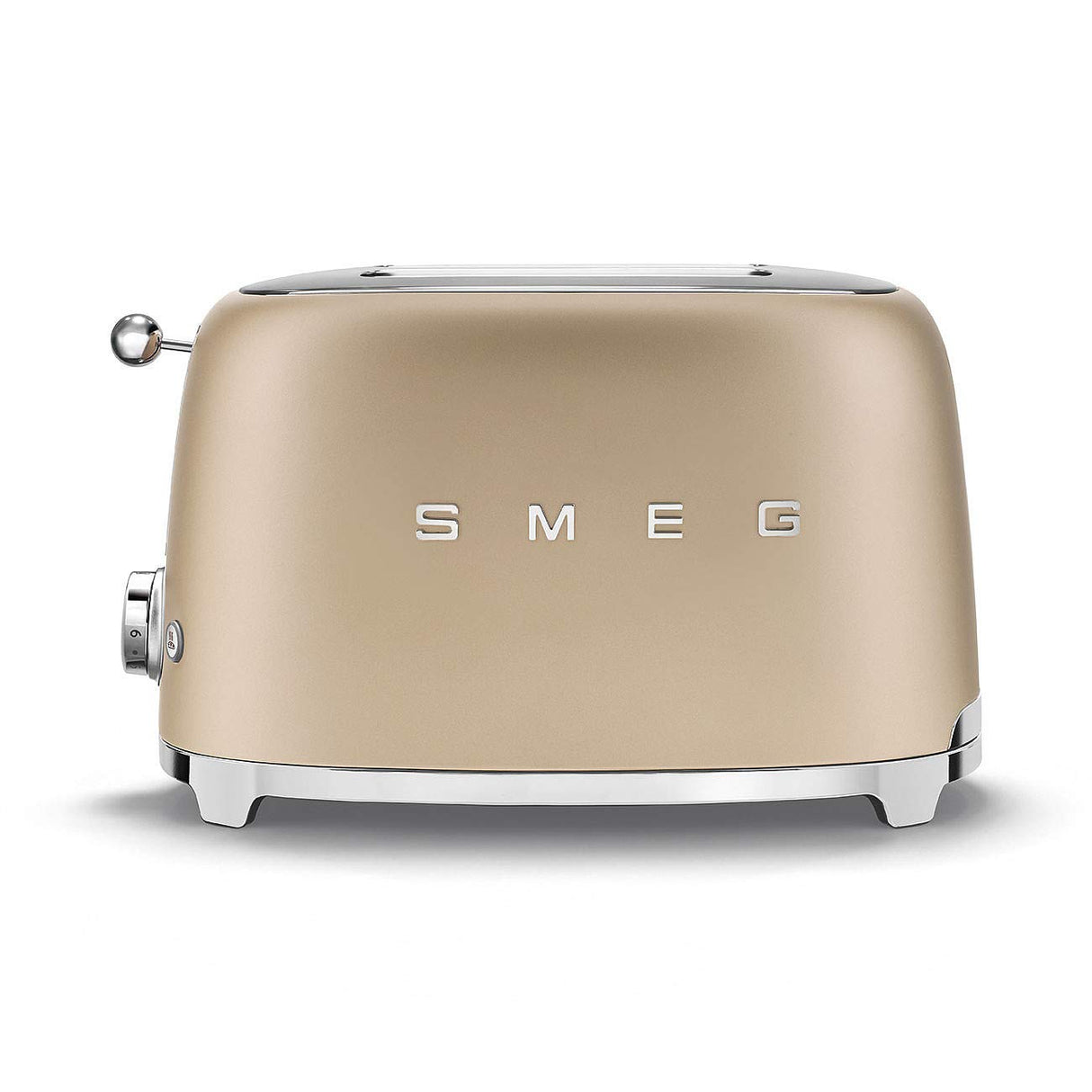 Тостер Smeg TSF01CHMEU, 950 W, 2 филии, Кремав
