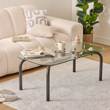 Холна маса atmosphera Hecate, Метал, Хром, 100x60 cm