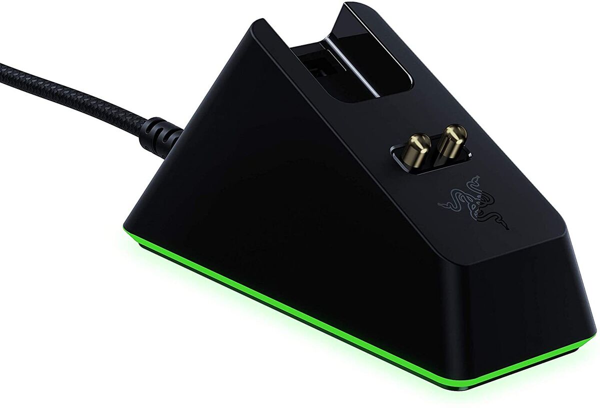 Докинг за зареждане на мишка Razer Dock, Черен