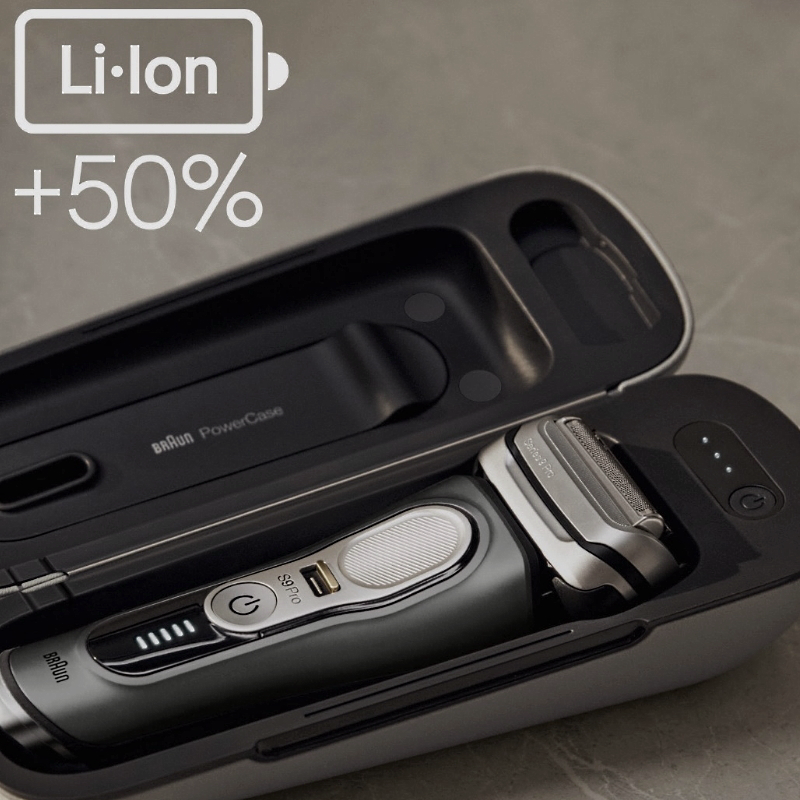 Самобръсначка Braun Series 9 Pro+ 9575cc Wet & Dry, сиво/Черен