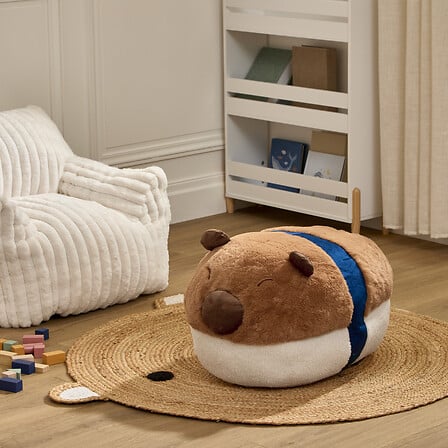 Плюшена играчка Капибара atmosphera, Полиестер, 48 cm, Кафява