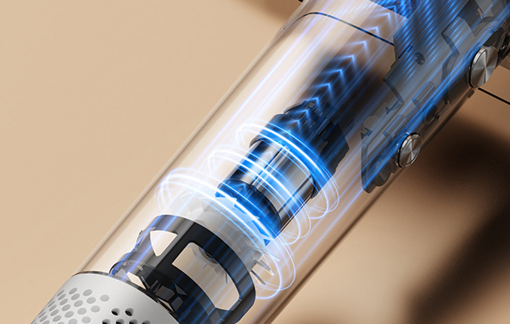 Сешоар Deerma DEM-CF50, 1400W, Въздух , Негативни Йони, 11 Режима, Тъмносин