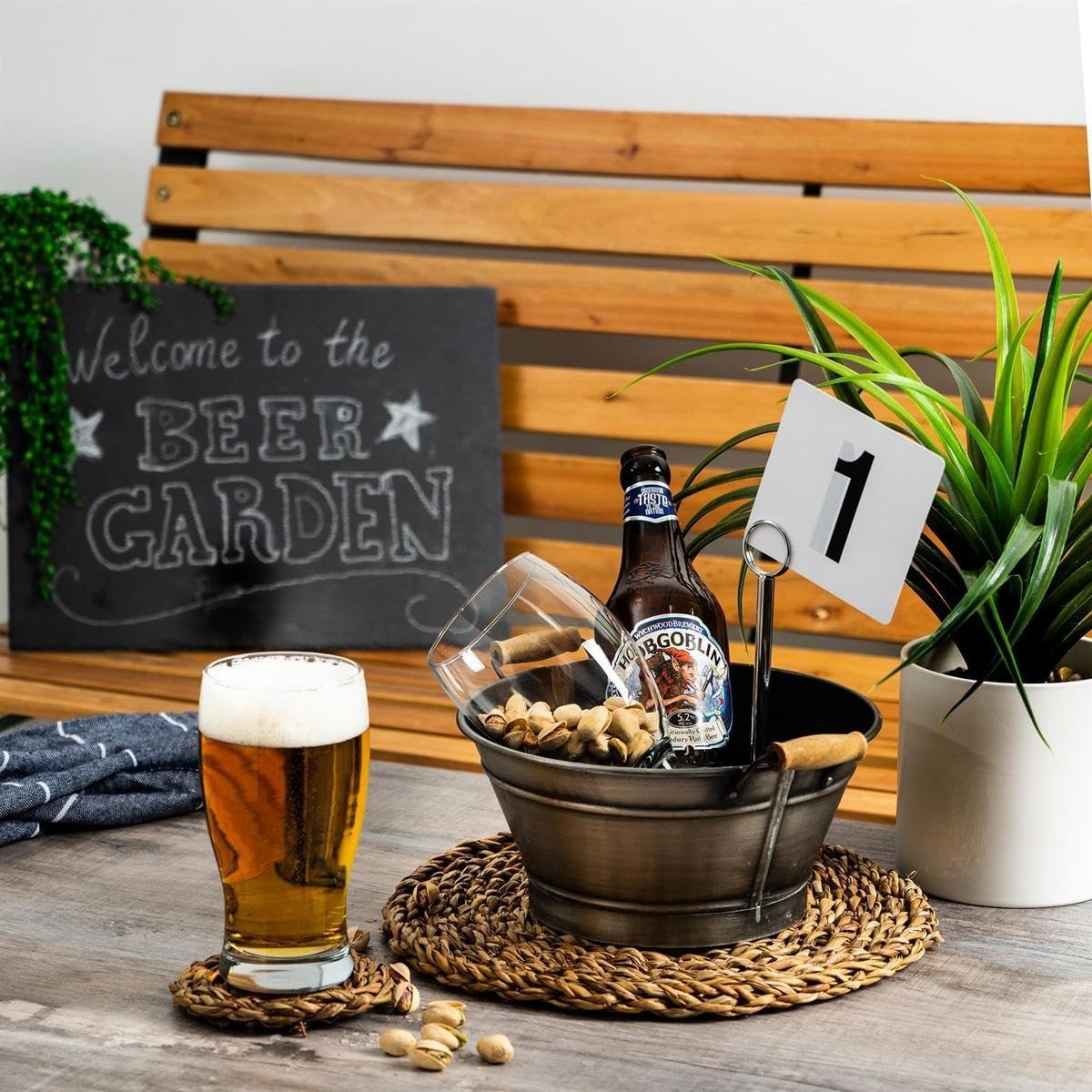 Сет чаши за бира LAV Belek, 380 мл, 6 бр