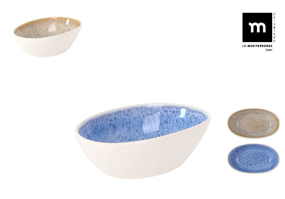 Сет купа LA MEDITERRANEA Pica, 14х9x4 cm, Порцелан, 2бр