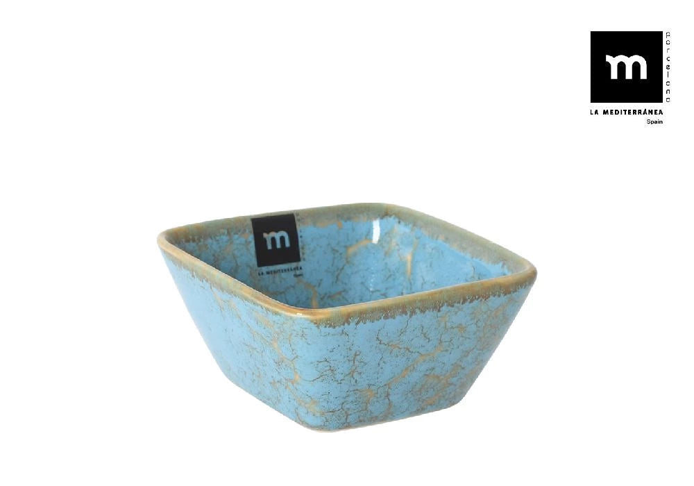 Купа LA MEDITERRANEA Scratch Blue, 11х5 cm, Порцелан