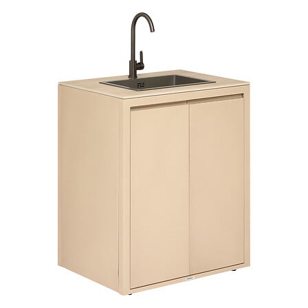 Sink module outdoor kitchen Aluxia stone