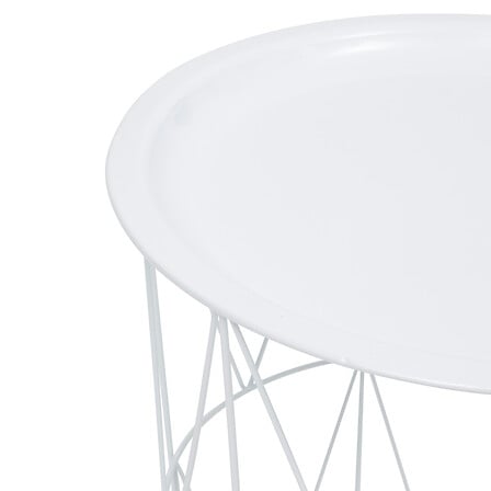 Помощна маса atmosphera Kumi, Метал, Ø37 cm