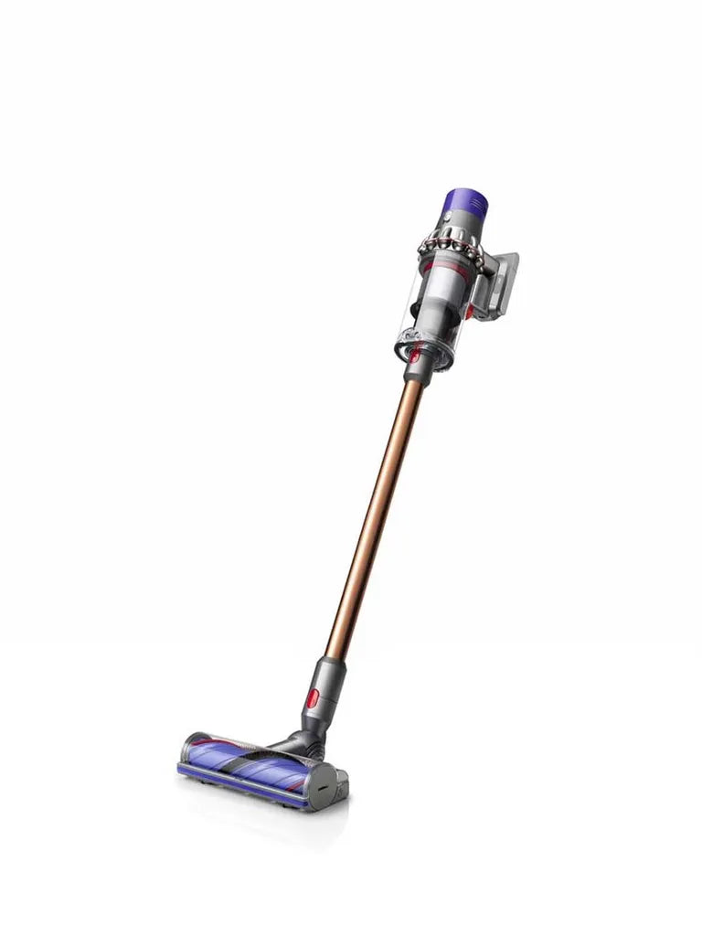 Вертикална прахосмукачка Dyson V10 Absolute 44888301, 525W, 29.4V, 0.76 л, Автономия 60 мин, Сив/Оранжев