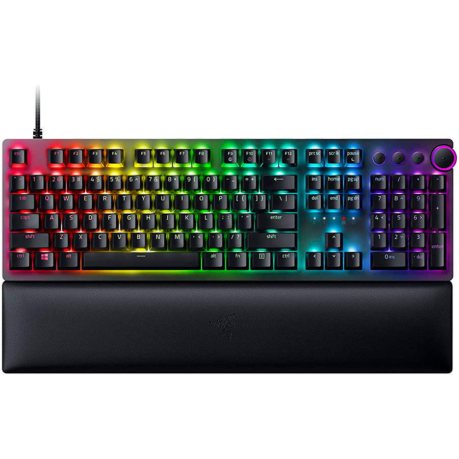 Клавиатура Razer Huntsman V2, Червени оптични суичове