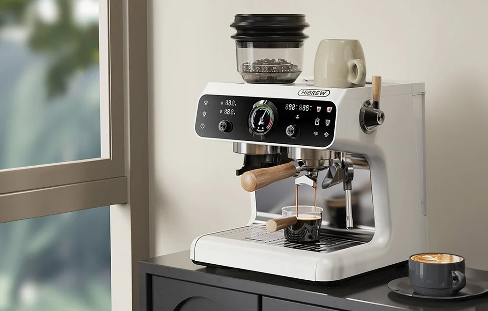 Професионална кафемашина HiBREW H7B, Бял