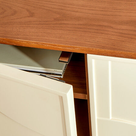 ТВ шкаф atmosphera Jilani, 2 врати и 1 чекмедже, 140x40x50 cm, MDF