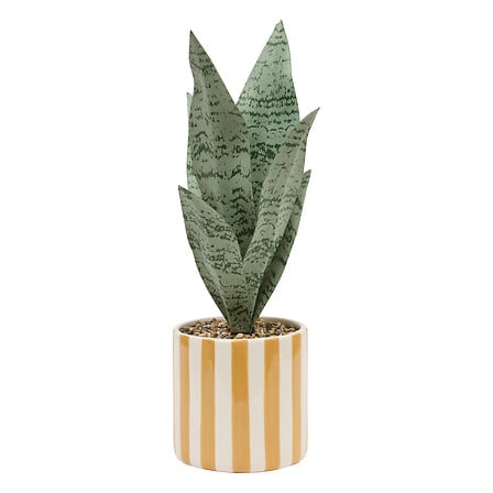 Изкуствено растение atmosphera Sansevieria Chéri, 38 cm