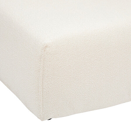 Двуместен модулен диван atmosphera Kiona, Букле, 165x99x75 cm