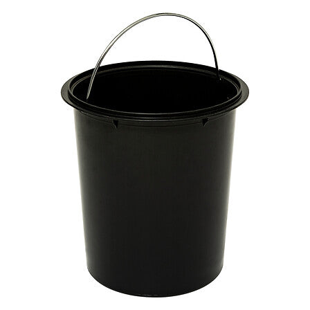 Кош за боклук 5five, Стомана, 5L, Черен