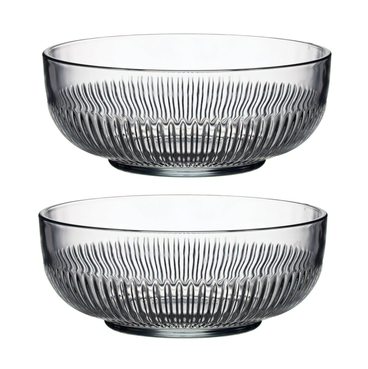 Стъклна купа за салата LAV Tokyo, 880 мл, 2 бр