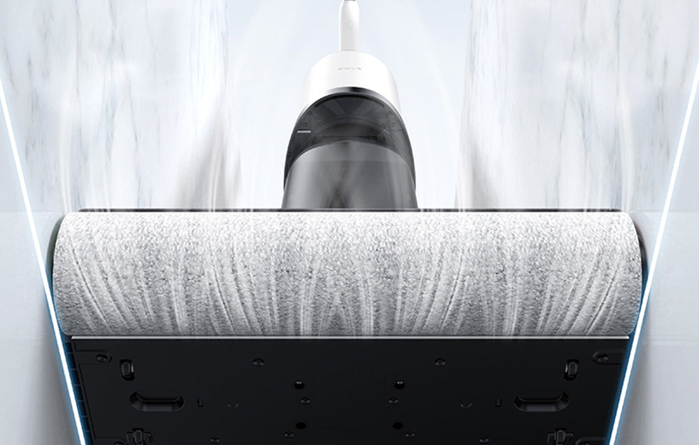 Прахосмукачка Deerma, 230 W, 5000 mAh, 700/500 ml, Бял