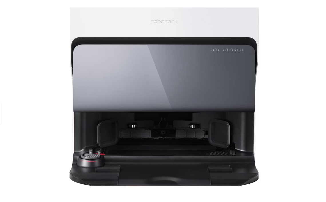 Робот прахосмукачка Roborock S8 MaxV Ultra S8MVU02-00, Моп, 3D мапинг, 5200 mAh, 10 000Pa, Контейнер за прах 270 мл, 60W, Автономия 180 минути, Бял