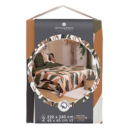 Спално бельо atmosphera Arik, Памук, 240x260 cm