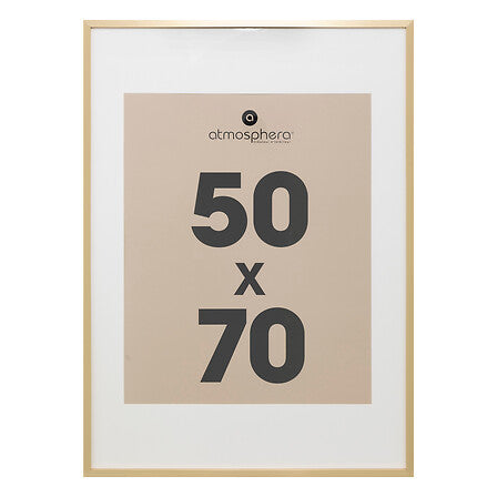 Рамка за снимки atmosphera Manu, 50 x 70 cm, Златна