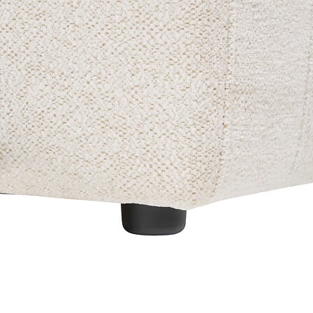 Триместен диван atmosphera Zenia, Слонова кост, 203x90x71 cm