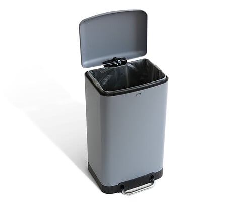 Торби за боклук 5five, Рециклирано PE, 30L, Прозрачни, 15 бр.