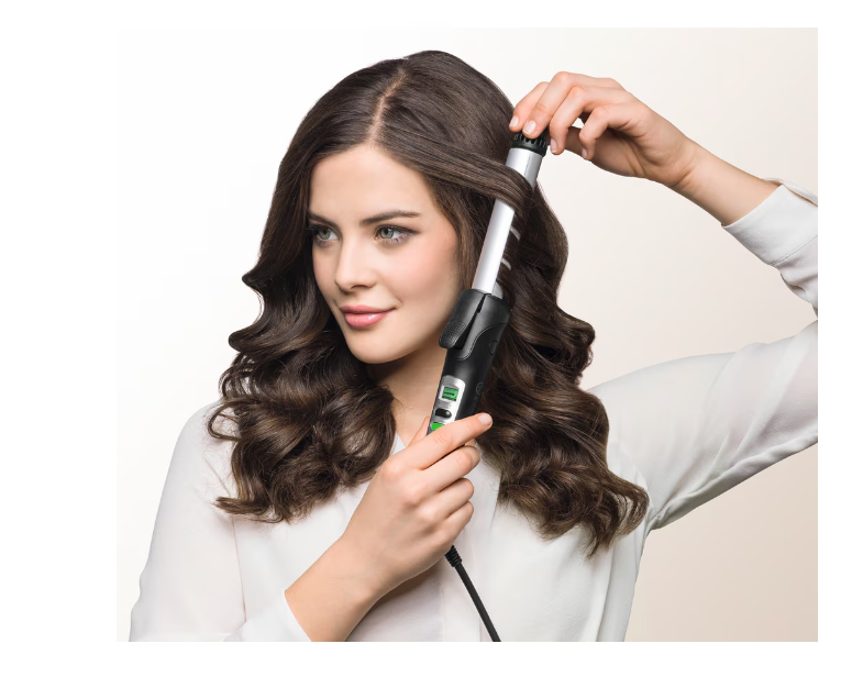 Маша за коса Braun Satin Hair 7 IONTEC curler CU710, Керамично покритие, Йонна технология, 185 градуса, Черен /Сива
