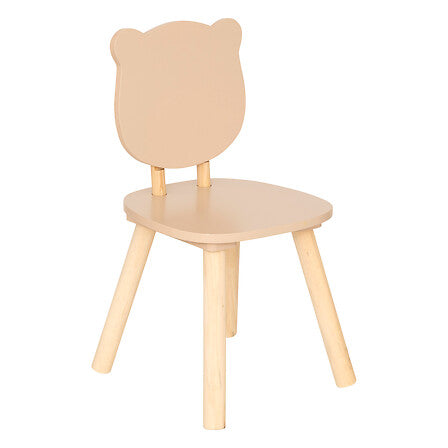 Детски стол atmosphera Douceur Organic Bear, MDF, Кафяв