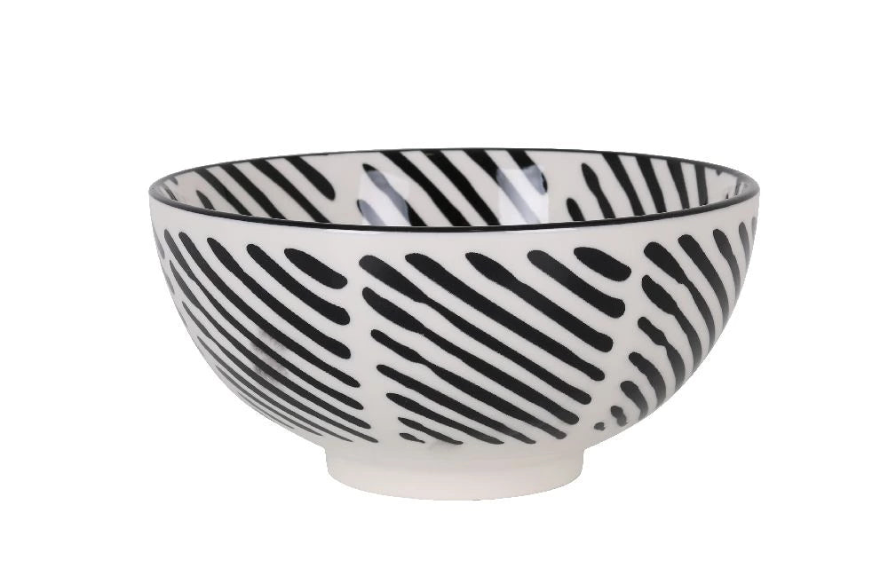 Сет японска купа LA MEDITERRANEA Nomi, 16x7 cm, Порцелан, 6 бр