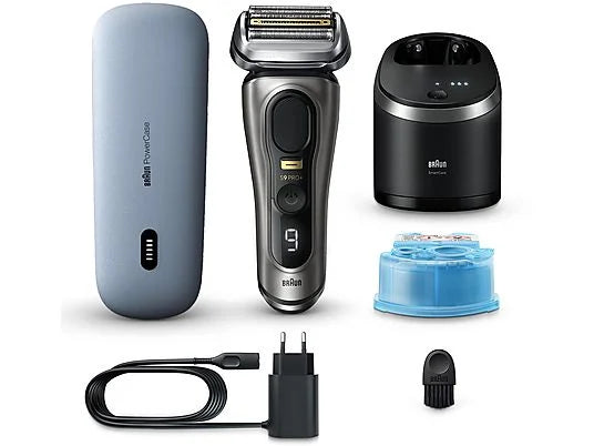 Самобръсначка Braun Series 9 Pro+ 9575cc Wet & Dry, сиво/Черен
