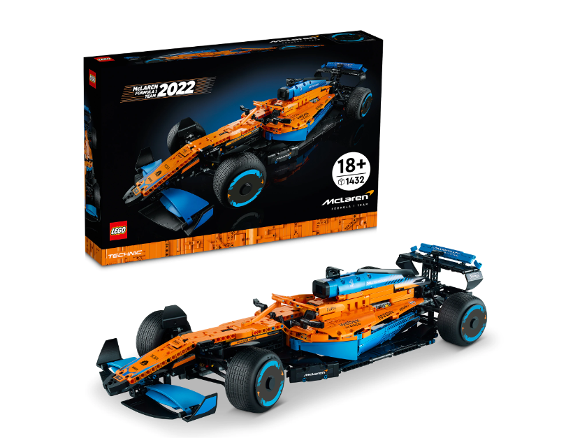 LEGO® Technic - Състезателна кола McLaren Formula 1 42141, 1432 части