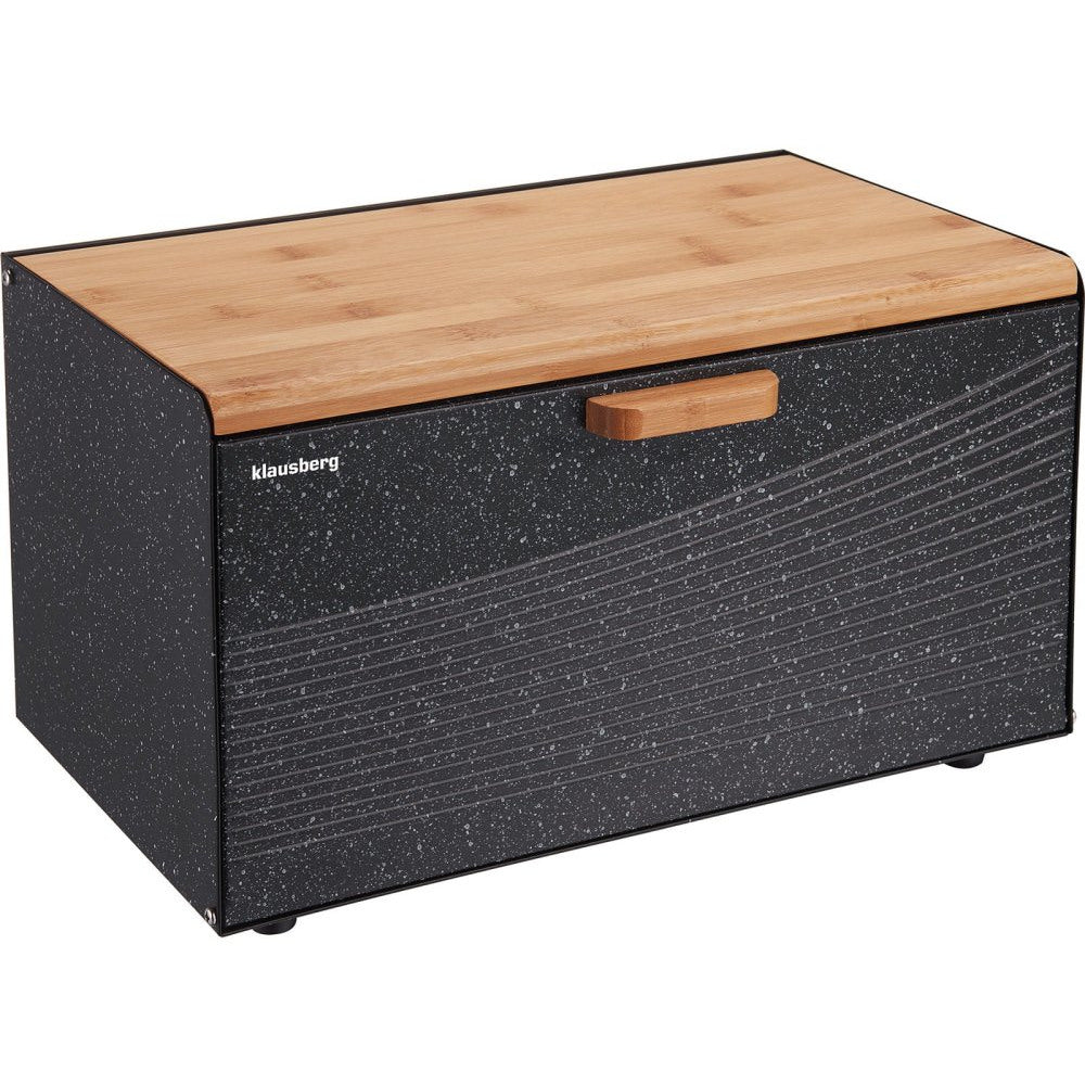Кутия за хляб Klausberg, Двустранно отваряне, 36x24x21 cm