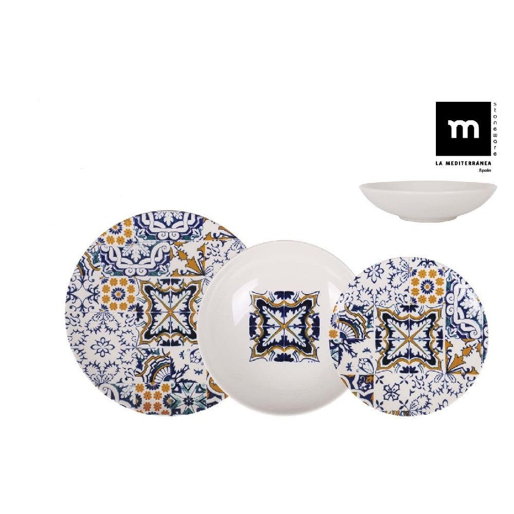 Сервиз за хранене LA MEDITERRANEA Luana, 12 части,порцелан