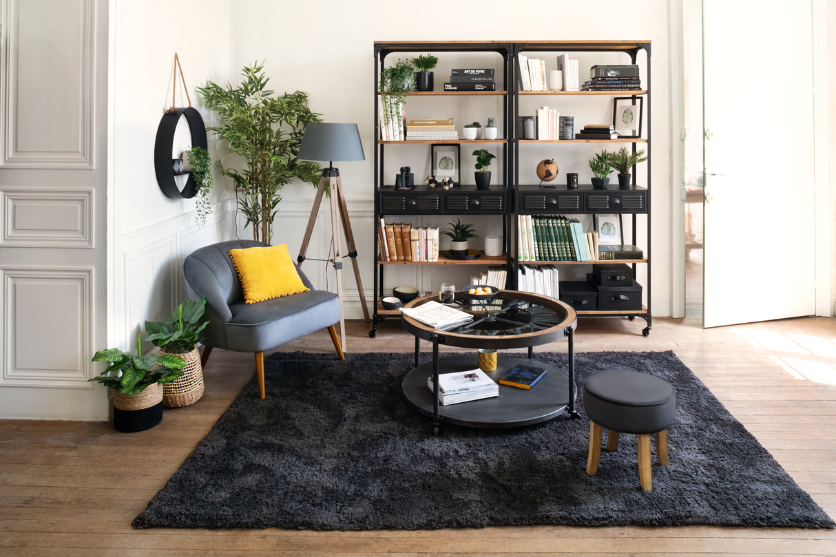 Рафт за стена atmosphera Irena, Метал, Ø55 см