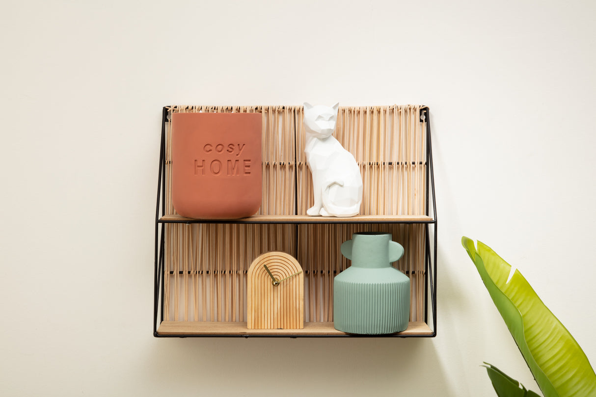 Рафт за стена atmosphera Sofia, Метал, 48x40 см